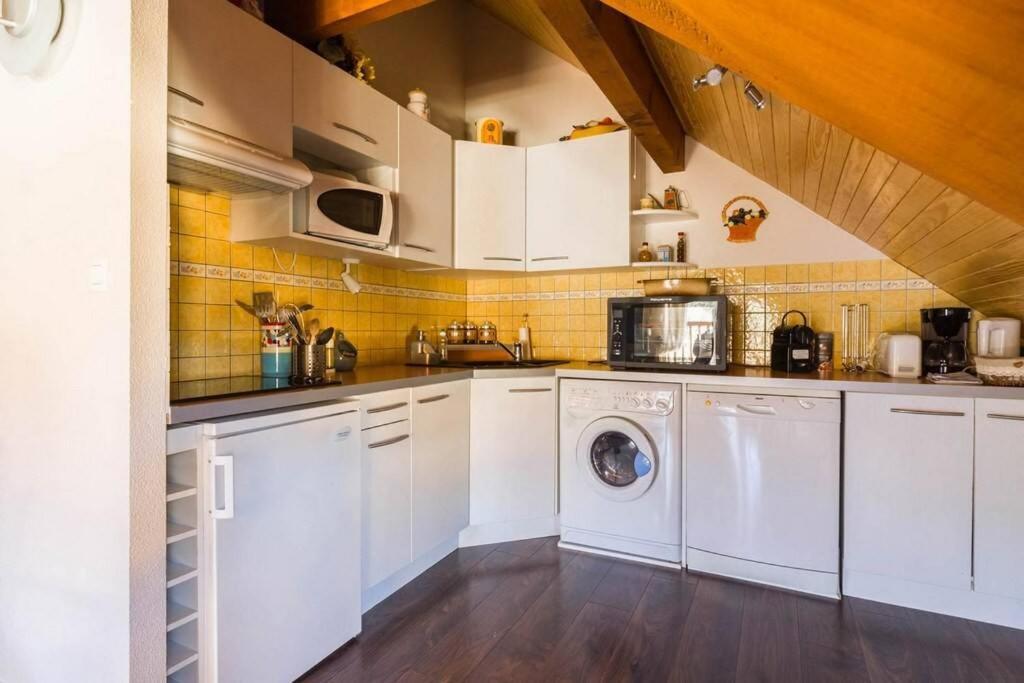 Appartement Style Chalet A Saint Lary Soulan. Exterior foto